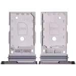 Samsung Galaxy S24 FE İle Uyumlu Çift Sim Kart Tepsisi (Premium) (Grafit) - Görsel 2