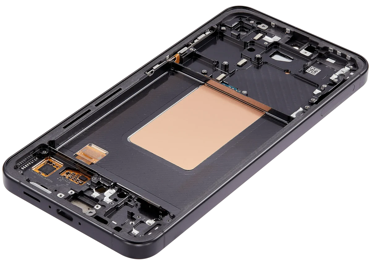 Samsung Galaxy S24 FE İle Uyumlu İçin Çerçeveli ekran 5G Orijinal - (Grafit)  Orijinal Ekranı - Görsel 6