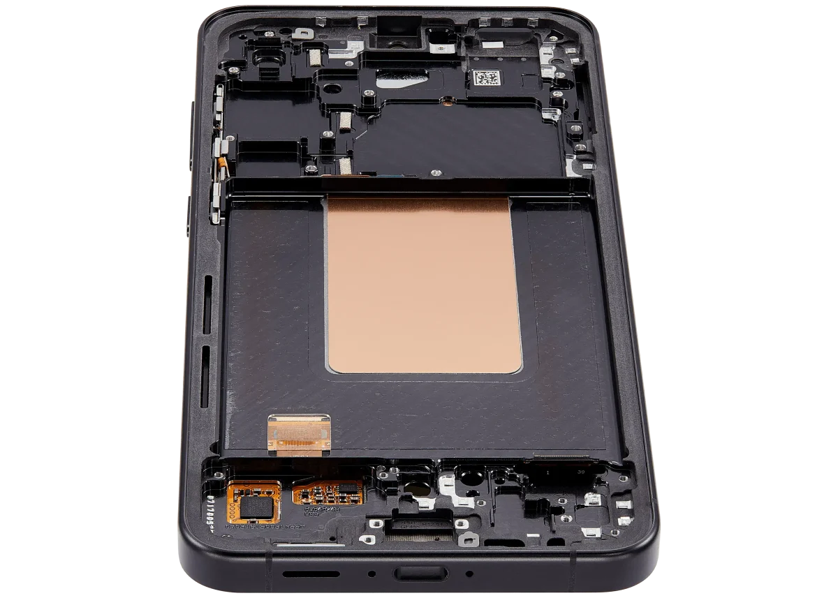 Samsung Galaxy S24 FE İle Uyumlu İçin Çerçeveli ekran 5G Orijinal - (Grafit)  Orijinal Ekranı - Görsel 7