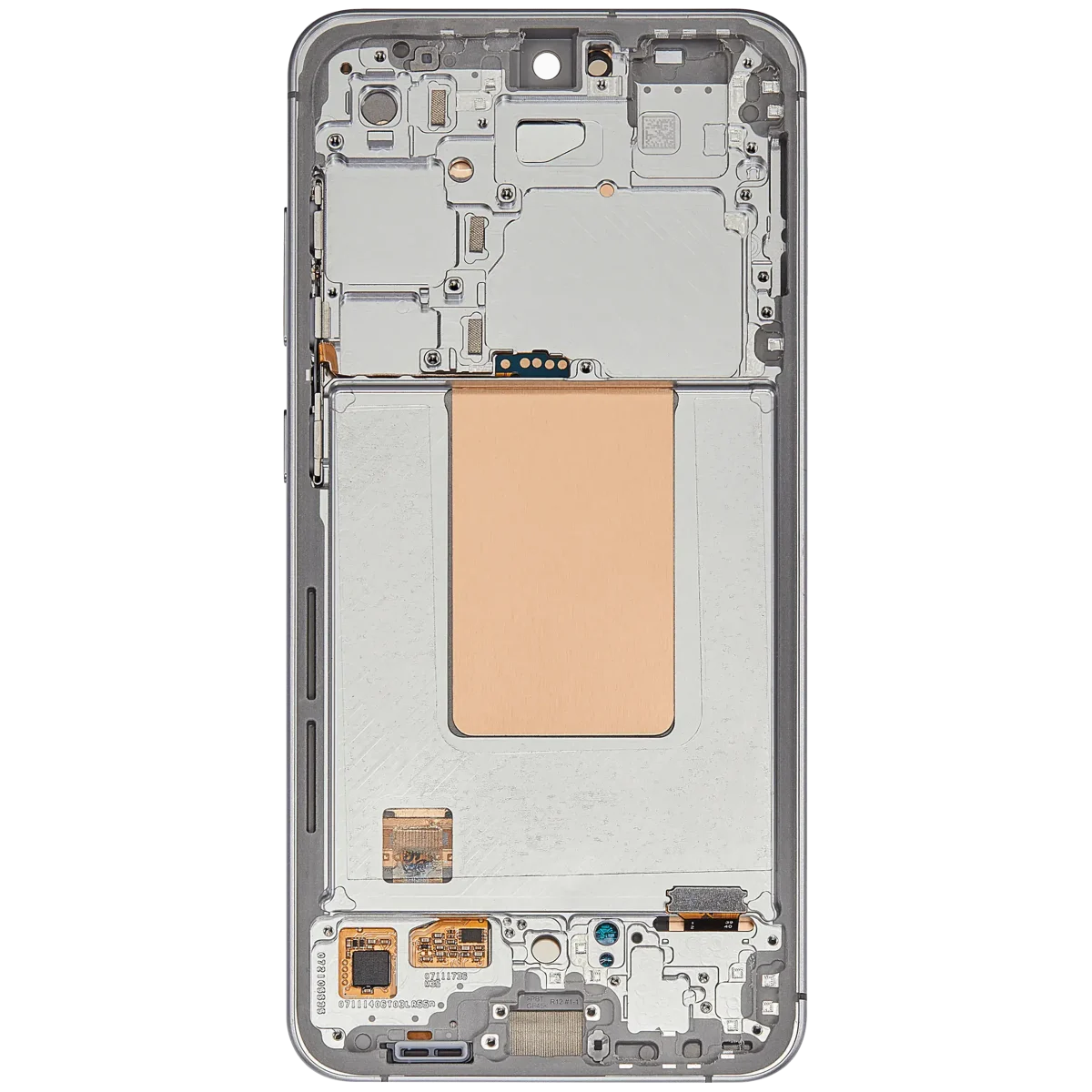 Samsung Galaxy S24 FE İle Uyumlu İçin Çerçeveli ekran 5G - Orijinal (Gri)  Orijinal Ekranı - Görsel 4