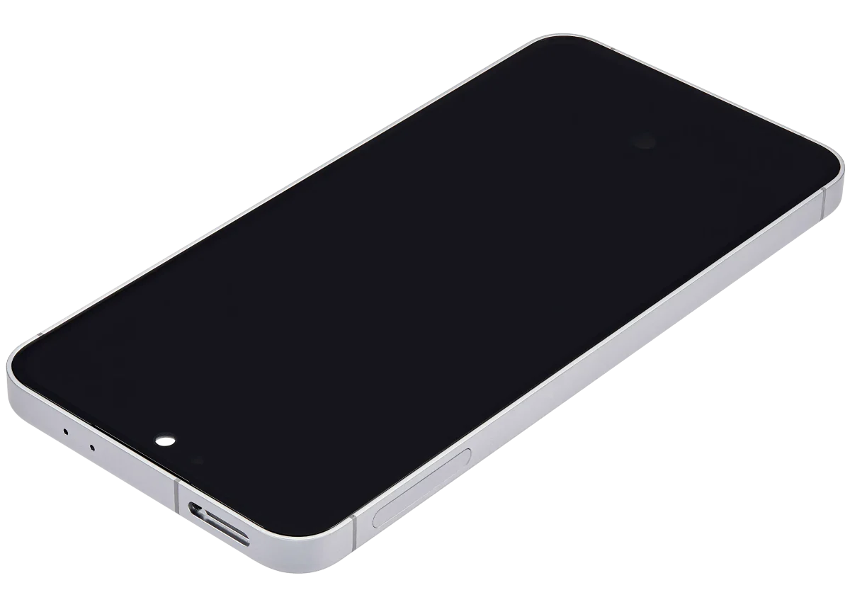 Samsung Galaxy S24 FE İle Uyumlu İçin Çerçeveli ekran 5G - Orijinal (Gri)  Orijinal Ekranı - Görsel 5