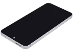 Samsung Galaxy S24 FE İle Uyumlu İçin Çerçeveli ekran 5G - Orijinal (Gri)  Orijinal Ekranı - Görsel 5