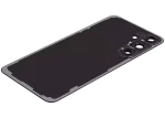 Samsung Galaxy S24 Plus İle Uyumlu 5G Arka Kapak Camı Kamera Lensli  (Onyx Siyah) - Görsel 7