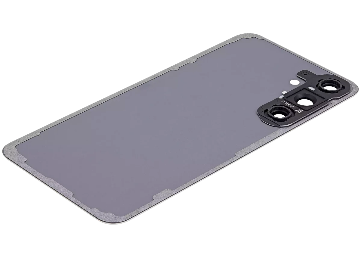 Samsung Galaxy S24 Plus İle Uyumlu 5G Arka Kapak Camı Kamera Lensli  (Safir Mavisi) - Görsel 7