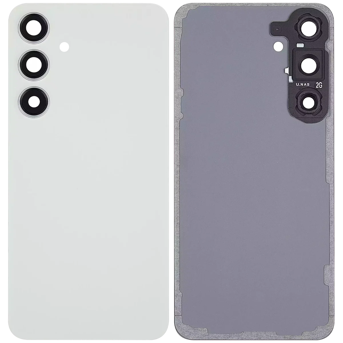Samsung Galaxy S24 Plus İle Uyumlu 5G Arka Kapak Camı Kamera Lensli  (Yeşim Yeşili) - Görsel 2