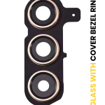 Samsung Galaxy S24 Plus İle Uyumlu Arka Kamera Lensi Çerçeveli Halkalı 5G Orijinal (Servis Paket) (Kumtaşı Turuncusu)