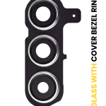 Samsung Galaxy S24 Plus İle Uyumlu Arka Kamera Lensi Çerçeveli Halkalı 5G Orijinal (Servis Paket) (Yeşim Yeşili)