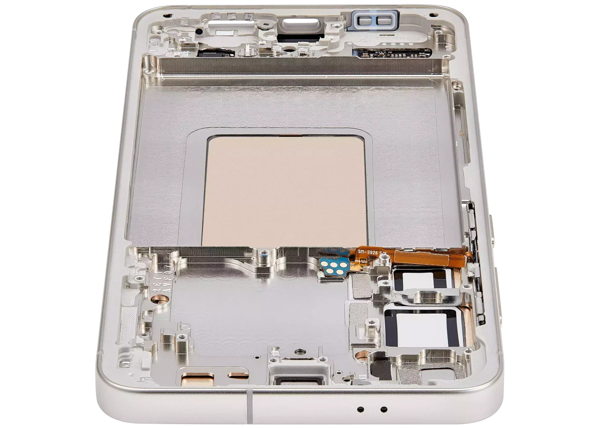 Samsung Galaxy S24 Plus İle Uyumlu İçin Çerçeveli ekran 5G - Orijinal (Amber Sarısı)  Orijinal Ekranı - Görsel 9