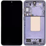 Samsung Galaxy S24 Plus İle Uyumlu İçin Çerçeveli ekran 5G - Orijinal (Kobalt Menekşe)  Orijinal Ekranı - Görsel 2