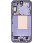 Samsung Galaxy S24 Plus İle Uyumlu İçin Çerçeveli ekran 5G - Orijinal (Kobalt Menekşe)  Orijinal Ekranı - Görsel 4