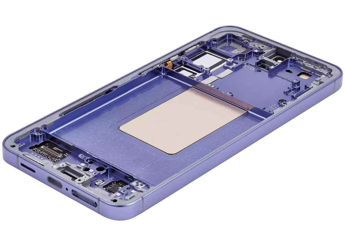 Samsung Galaxy S24 Plus İle Uyumlu İçin Çerçeveli ekran 5G - Orijinal (Kobalt Menekşe)  Orijinal Ekranı - Görsel 6