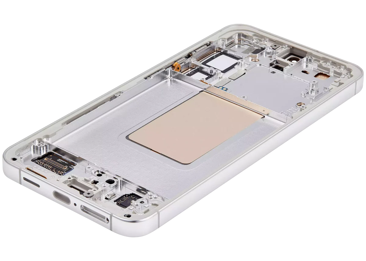 Samsung Galaxy S24 Plus İle Uyumlu İçin Çerçeveli ekran 5G - Orijinal (Mermer Grisi)  Orijinal Ekranı - Görsel 6