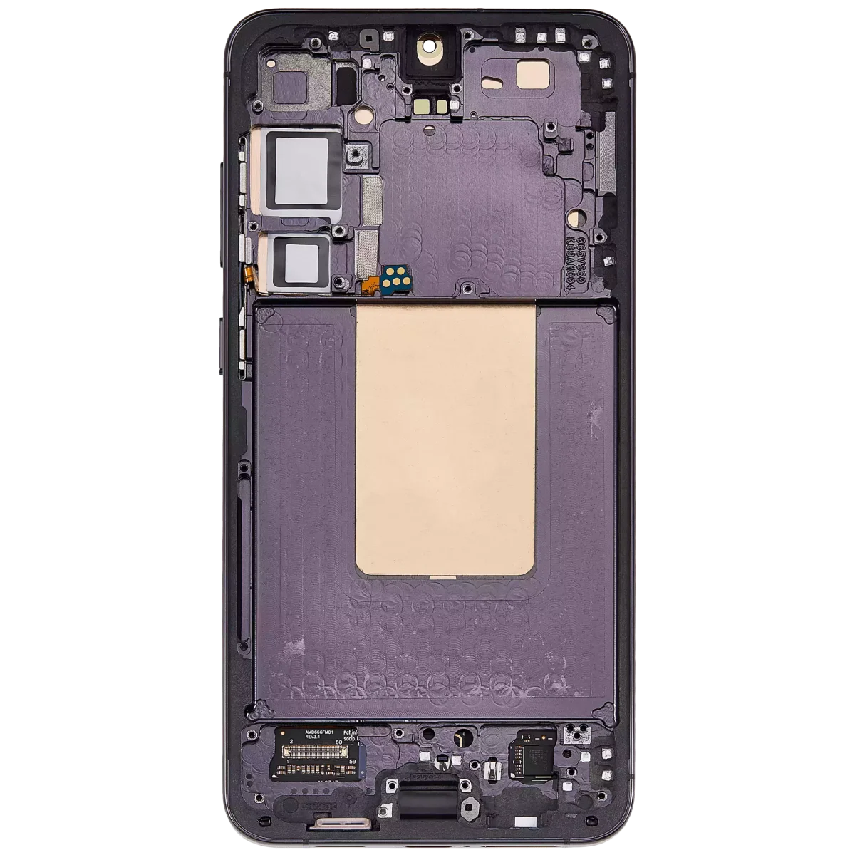 Samsung Galaxy S24 Plus İle Uyumlu İçin Çerçeveli ekran 5G - Orijinal (Onyx Siyah)  Orijinal Ekranı - Görsel 5