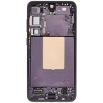 Samsung Galaxy S24 Plus İle Uyumlu İçin Çerçeveli ekran 5G - Orijinal (Onyx Siyah)  Orijinal Ekranı - Görsel 5
