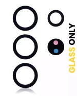 Samsung Galaxy S24 Ultra İle Uyumlu 5G Arka Kamera Lensi (Sadece Cam) Yapışkanlı (4 Parça Set) (Tüm Renkler) - Görsel 3