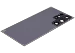 Samsung Galaxy S24 Ultra İle Uyumlu 5G Arka Kapak Camı Kamera Lensiyle  (Aftermarket Plus) (Titanyum Sarısı) - Görsel 7