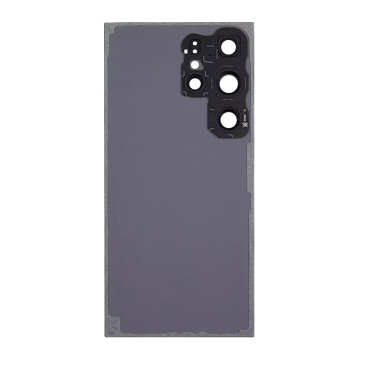 Samsung Galaxy S24 Ultra İle Uyumlu 5G Arka Kapak Camı Kamera Lensli (Titanyum Yeşili) - Görsel 3