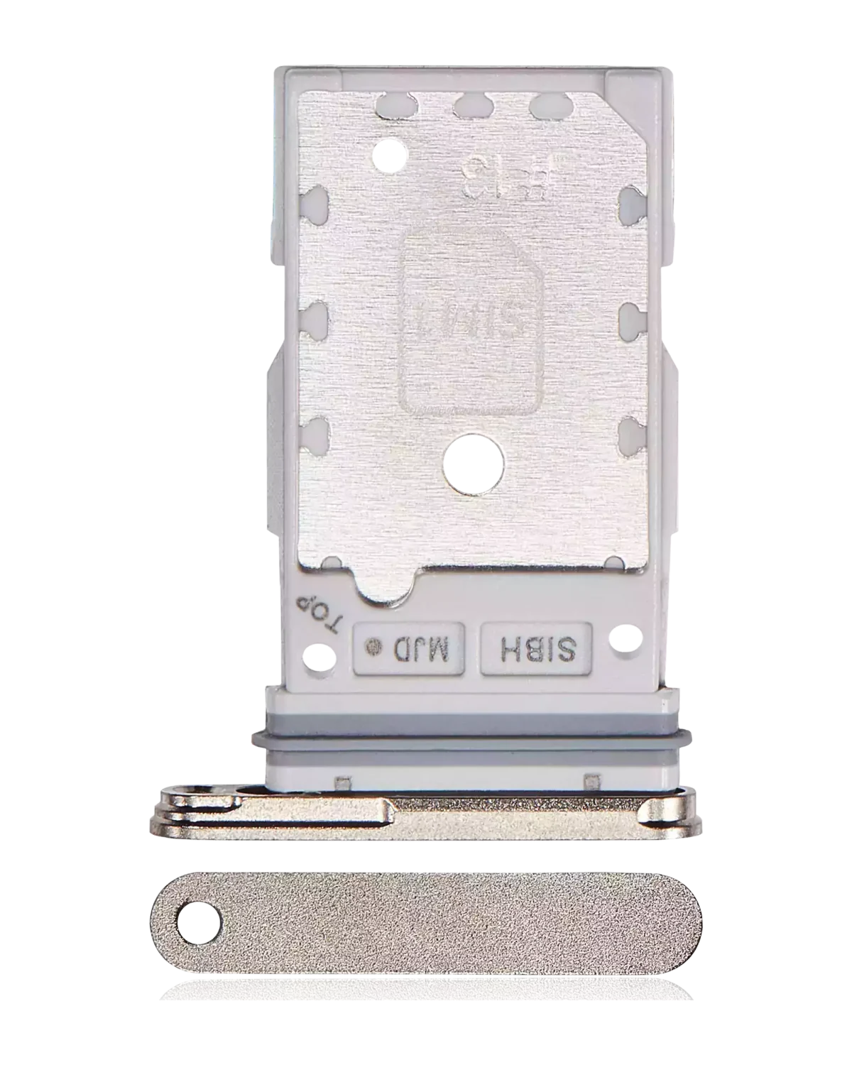 Samsung Galaxy S24 Ultra İle Uyumlu Çift Sim Kart Tepsisi (Premium) (Titanyum Gri) - Görsel 6