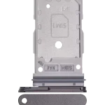Samsung Galaxy S24 Ultra İle Uyumlu Çift Sim Kart Tepsisi (Titanyum Siyah)