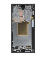 Samsung Galaxy S24 Ultra İle Uyumlu İçin Çerçeveli ekran - (Titanyum Siyah)  Orijinal Ekranı - Görsel 4