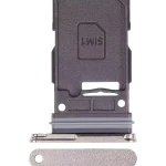 Samsung Galaxy S24 Ultra İle Uyumlu Tek Sim Kart Tepsisi (Premium) (Titanyum Gri)