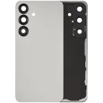 Samsung Galaxy S25 5G İle Uyumlu Arka Kapak Camı Kamera Lensiyle  (Gümüş Gölge)
