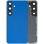 Samsung Galaxy S25 5G İle Uyumlu Arka Kapak Camı Kamera Lensiyle  (Lacivert) - Görsel 3