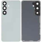 Samsung Galaxy S25 5G İle Uyumlu Arka Kapak Camı Kamera Lensiyle  (Nane) - Görsel 2
