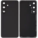 Samsung Galaxy S25 5G İle Uyumlu Arka Kapak Camı Kamera Lensli  (Mavi Siyah) - Görsel 2