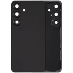 Samsung Galaxy S25 5G İle Uyumlu Arka Kapak Camı Kamera Lensli  (Mavi Siyah) - Görsel 3