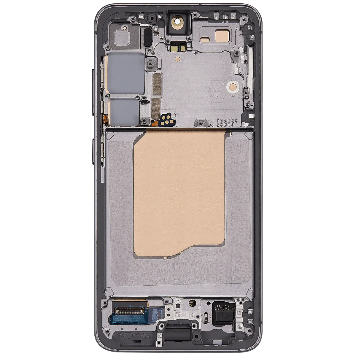 Samsung Galaxy S25 İle Uyumlu Çerçeveli Ekran Dokunmatik Ekran Orijinal Ekranı (Servis Paketi)(Gümüş Gölge) - Görsel 5