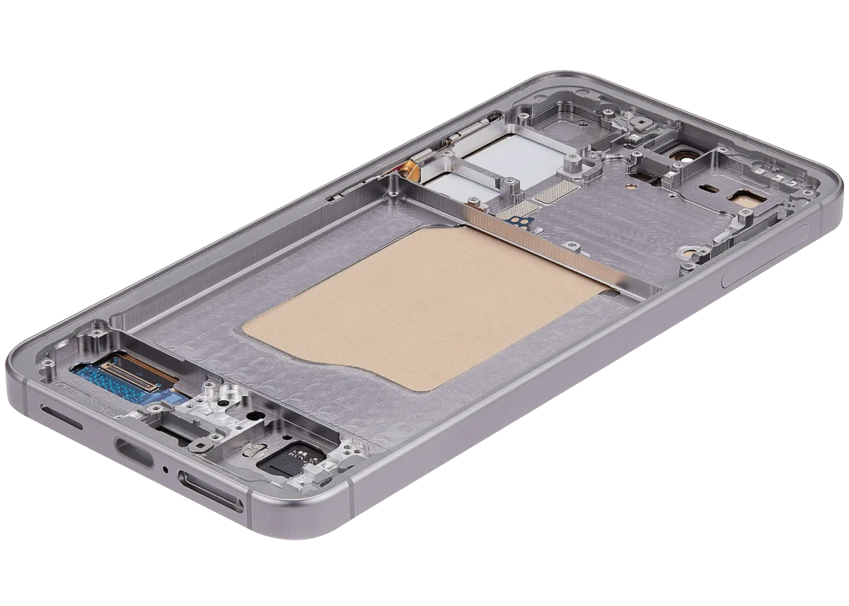 Samsung Galaxy S25 İle Uyumlu Çerçeveli Ekran Dokunmatik Ekran Orijinal Ekranı (Servis Paketi)(Gümüş Gölge) - Görsel 7