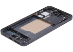 Samsung Galaxy S25 İle Uyumlu Çerçeveli Ekran Dokunmatik Ekran Orijinal Ekranı (Servis Paketi)(Mavi Siyah) - Görsel 7