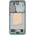 Samsung Galaxy S25 İle Uyumlu Çerçeveli Ekran Dokunmatik Ekran Orijinal Ekranı (Servis Paketi)(Nane) - Görsel 5