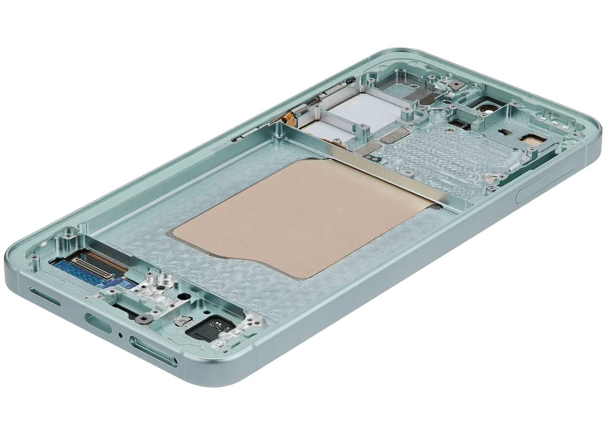 Samsung Galaxy S25 İle Uyumlu Çerçeveli Ekran Dokunmatik Ekran Orijinal Ekranı (Servis Paketi)(Nane) - Görsel 7