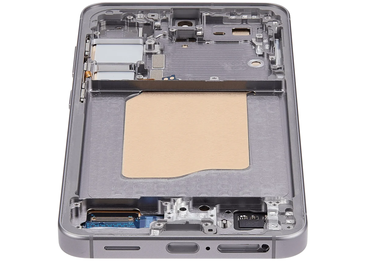 Samsung Galaxy S25 İle Uyumlu Çerçeveli Ekran Dokunmatik Ekran Orijinal(Gümüş Gölge) - Görsel 8