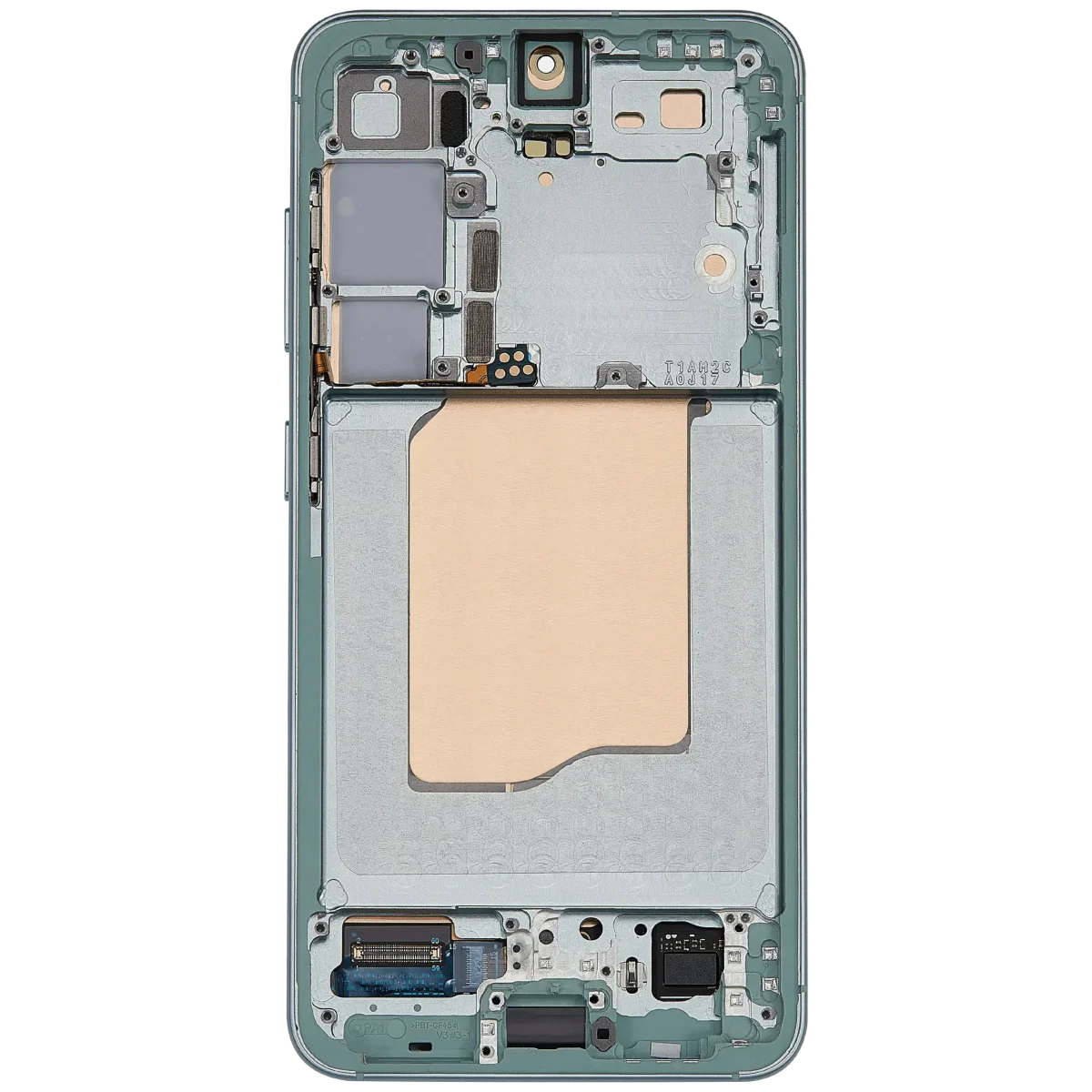 Samsung Galaxy S25 İle Uyumlu Çerçeveli Ekran Dokunmatik Ekran Orijinal(Nane) - Görsel 5