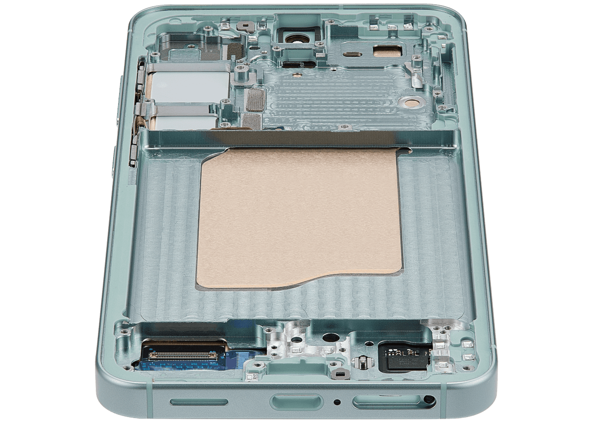 Samsung Galaxy S25 İle Uyumlu Çerçeveli Ekran Dokunmatik Ekran Orijinal(Nane) - Görsel 9
