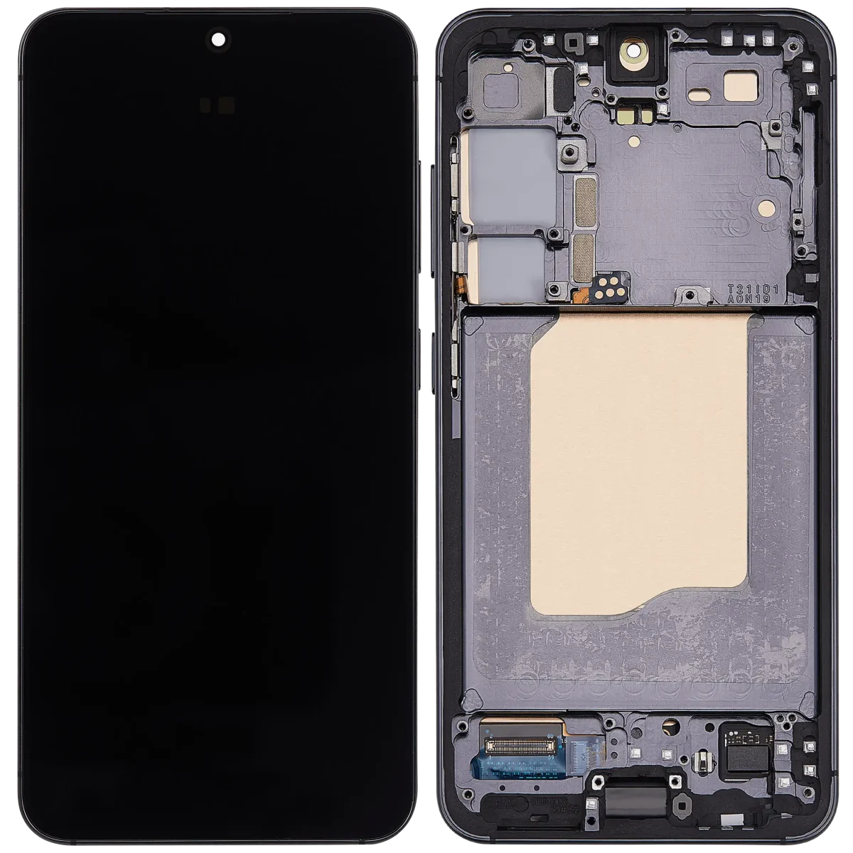Samsung Galaxy S25 İle Uyumlu Çerçeveli Ekran Dokunmatik Orijinal Ekranı Orijinal(MaviáSiyah) - Görsel 2