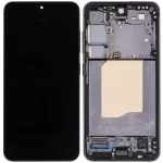 Samsung Galaxy S25 İle Uyumlu Çerçeveli Ekran Dokunmatik Orijinal Ekranı Orijinal(MaviáSiyah) - Görsel 2