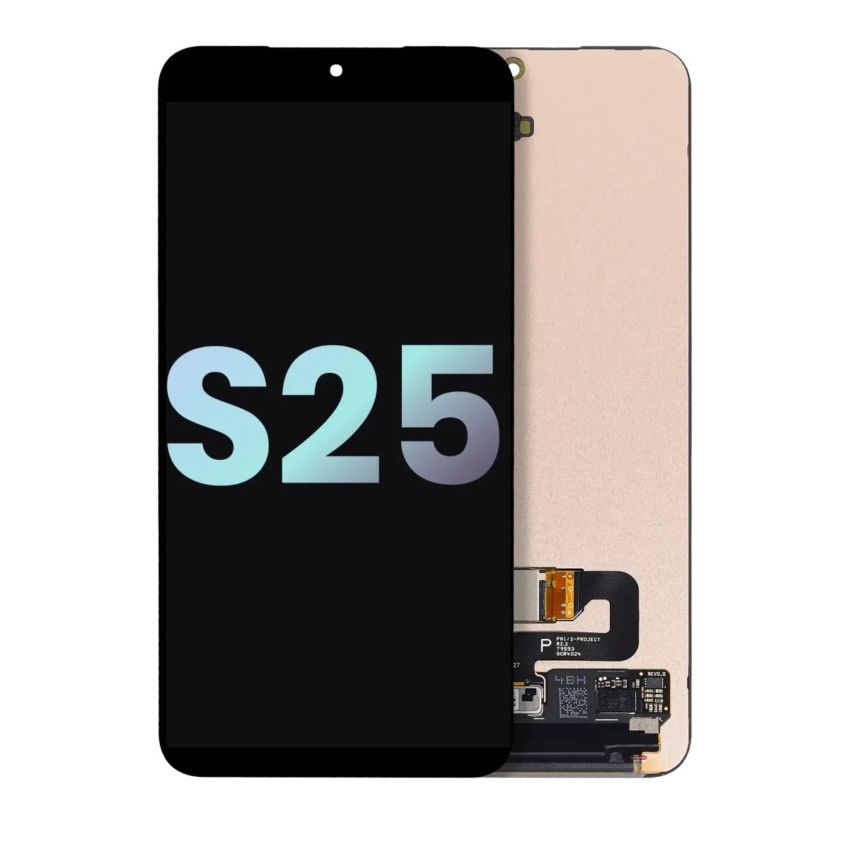 Samsung Galaxy S25 İle Uyumlu Çerçevesiz ekran Orijinal Ekranı  Orijinal Ekranı (Servis Paketi)(Tüm Renkler)