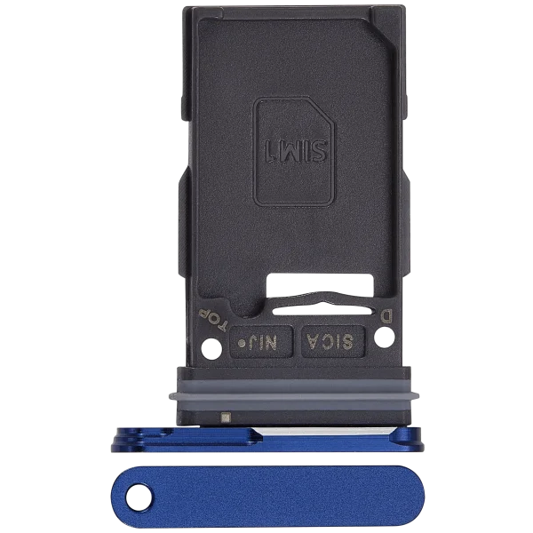 Samsung Galaxy S25 İle Uyumlu Tek Sim Kart Tepsisi S25 Plus (Premium) (Lacivert)