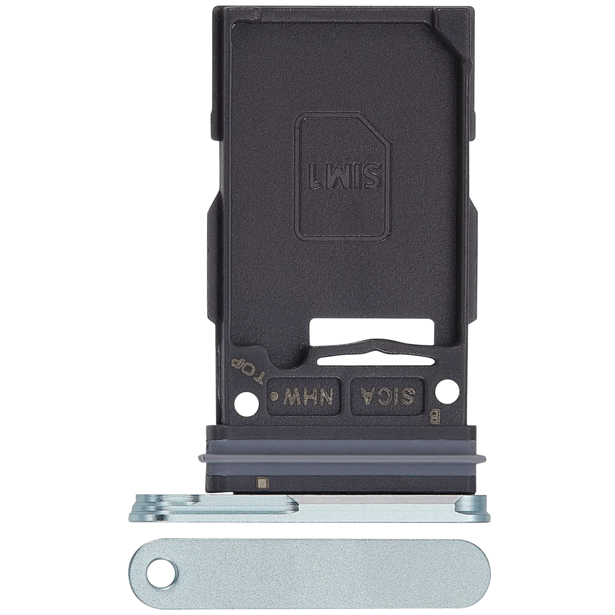 Samsung Galaxy S25 İle Uyumlu Tek Sim Kart Tepsisi S25 Plus (Premium) (Mint) - Görsel 3