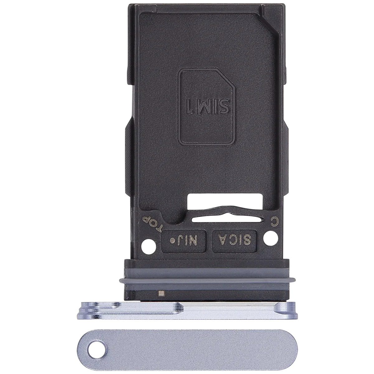Samsung Galaxy S25 İle Uyumlu Tek Sim Kart Tepsisi S25 Plus (Premium) (eblue)