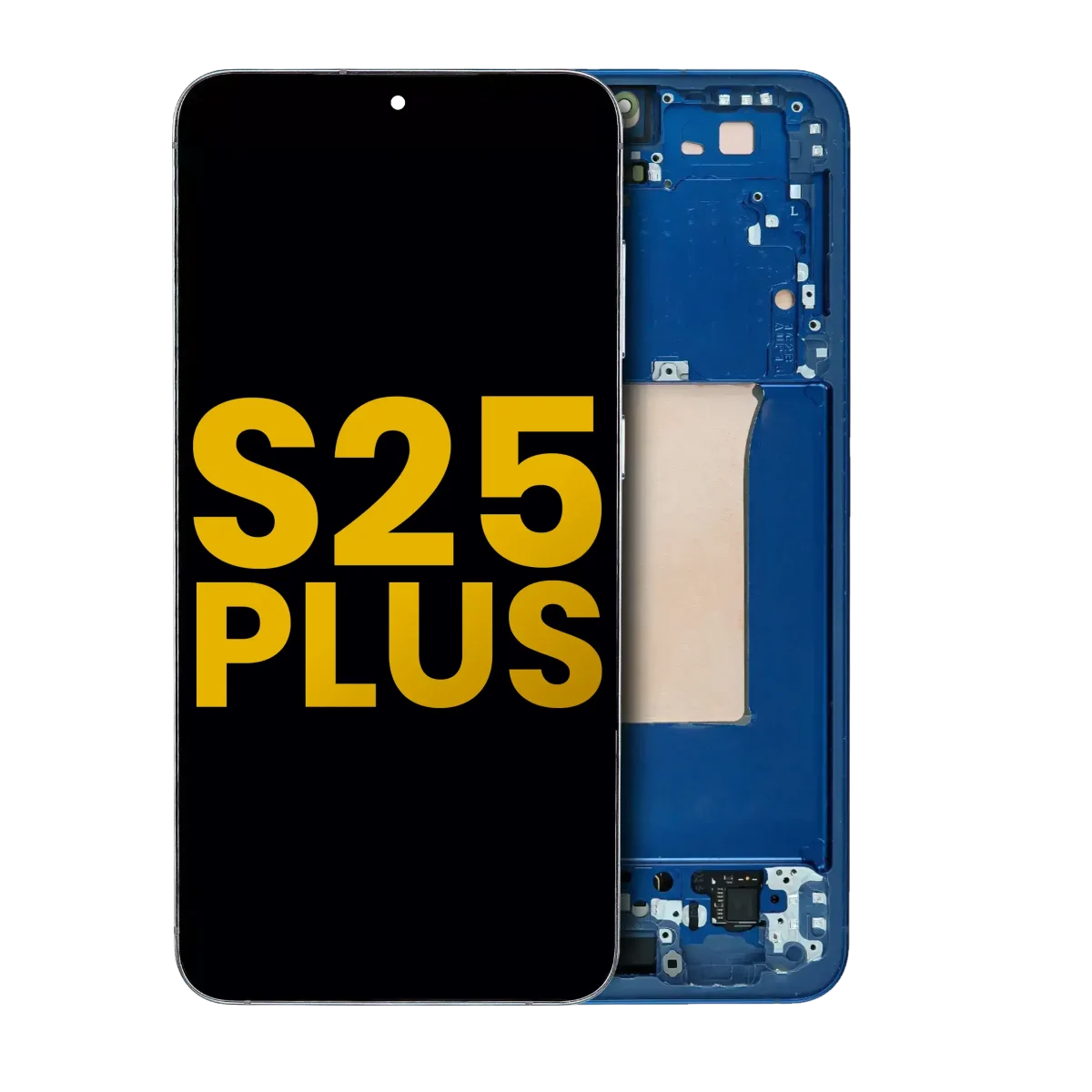 Samsung Galaxy S25 Plus İle Uyumlu İçin Çerçeveli ekran 5G - Orijinal (Donanma)  Orijinal Ekranı