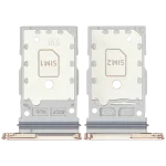 Samsung Galaxy S25 Plus İle Uyumlu Tek Sim Kart Tepsisi  (Premium) (Pembe Altın) - Görsel 2