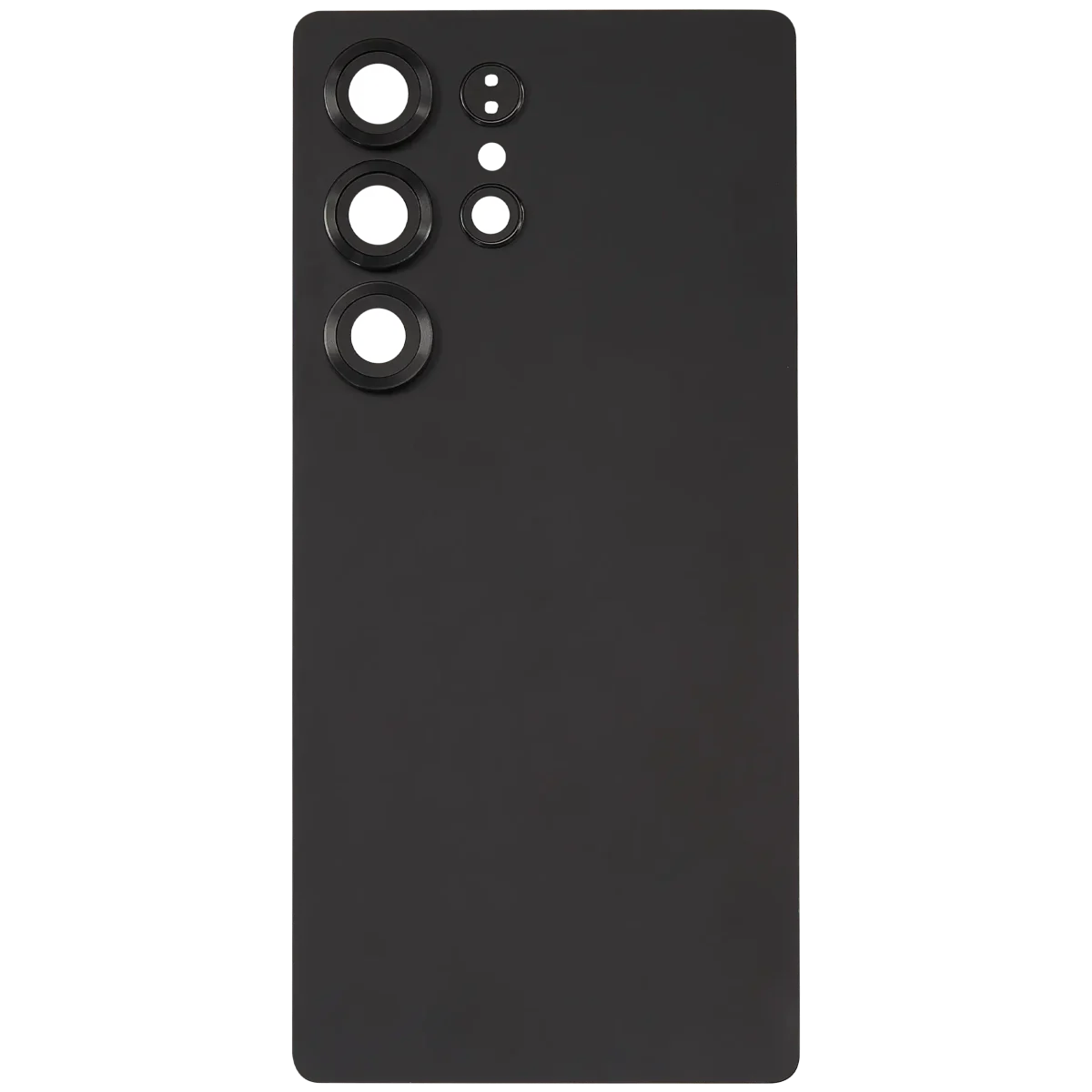 Samsung Galaxy S25 Ultra İle Uyumlu 5G Arka Kapak Camı Kamera Lensiyle  (Aftermarket Plus) (Titanyum Siyahı) - Görsel 4