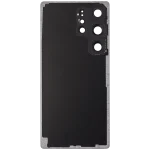 Samsung Galaxy S25 Ultra İle Uyumlu 5G Arka Kapak Camı Kamera Lensiyle  (Aftermarket Plus) (Titanyum Siyahı) - Görsel 5