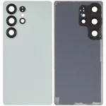 Samsung Galaxy S25 Ultra İle Uyumlu 5G Arka Kapak Camı Kamera Lensiyle  (Aftermarket Plus) (Titanyum Yeşim Yeşili) - Görsel 2