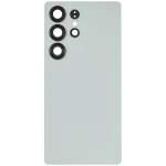 Samsung Galaxy S25 Ultra İle Uyumlu 5G Arka Kapak Camı Kamera Lensiyle  (Aftermarket Plus) (Titanyum Yeşim Yeşili) - Görsel 4